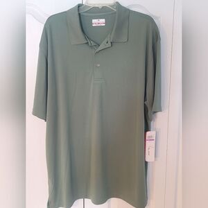 NWT Grand Slam Air Flow Green Golf Shirt Size XXL